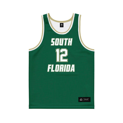 USF - NCAA Men's Basketball : Richard Goods - Basketball Jersey-0