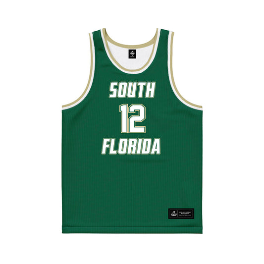 USF - NCAA Men's Basketball : Richard Goods - Basketball Jersey-0