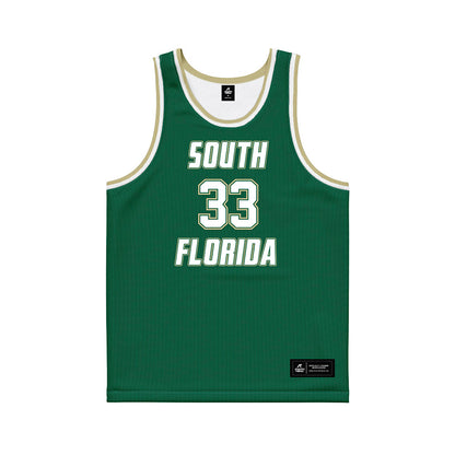 USF - NCAA Men's Basketball : Donovan Waleskowski - Basketball Jersey-0