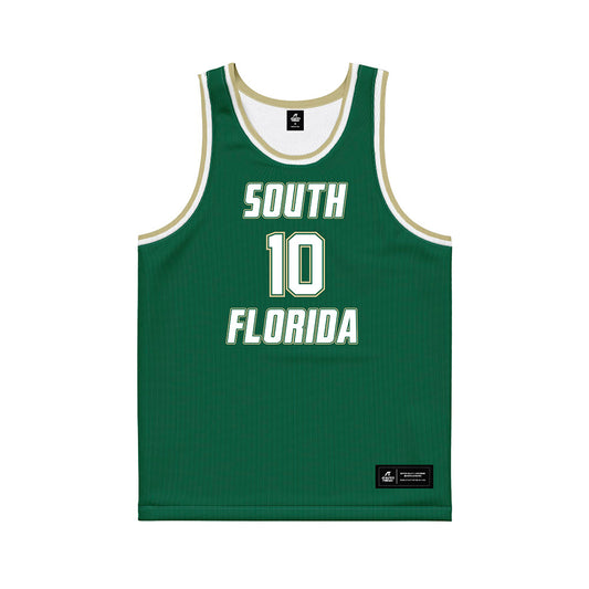 USF - NCAA Men's Basketball : Tristan Beckford - Basketball Jersey-0