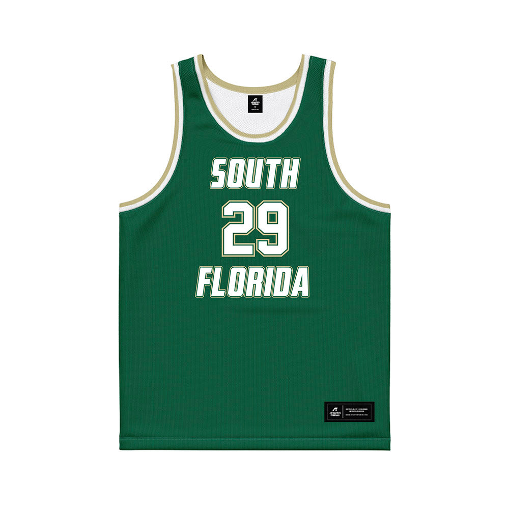 USF - NCAA Men's Basketball : Andrej Shoshkikj - Basketball Jersey-0
