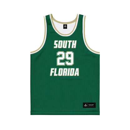 USF - NCAA Men's Basketball : Andrej Shoshkikj - Basketball Jersey-0