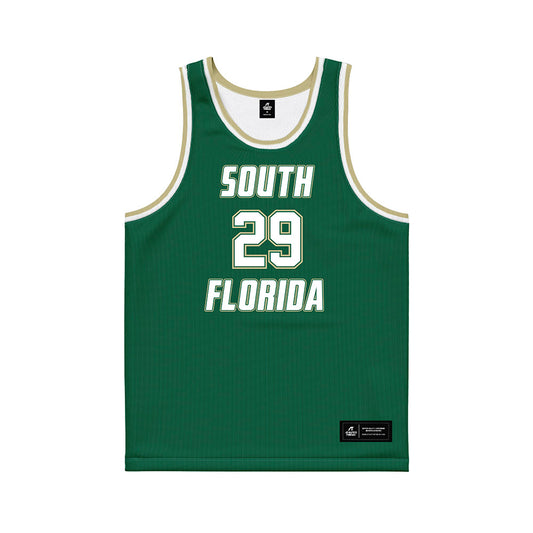 USF - NCAA Men's Basketball : Andrej Shoshkikj - Basketball Jersey-0