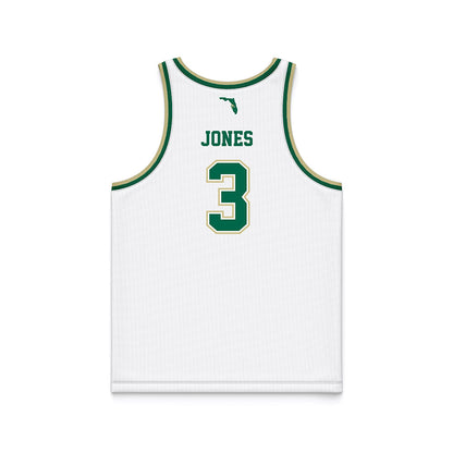USF - NCAA Men's Basketball : Isaiah Jones - Basketball Jersey-1