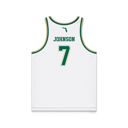 USF - NCAA Men's Basketball : Jayden Johnson - Basketball Jersey-1