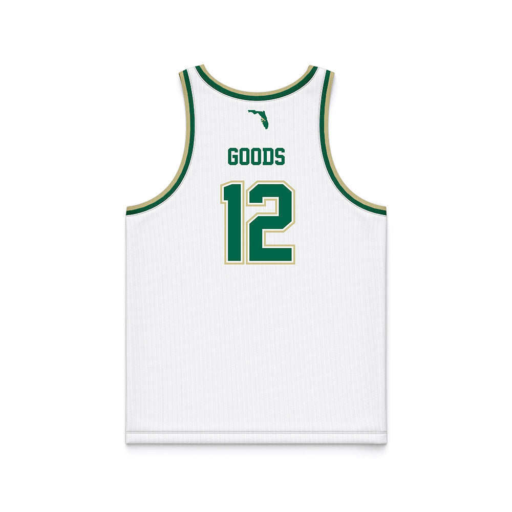 USF - NCAA Men's Basketball : Richard Goods - Basketball Jersey-1