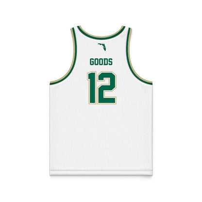 USF - NCAA Men's Basketball : Richard Goods - Basketball Jersey-1