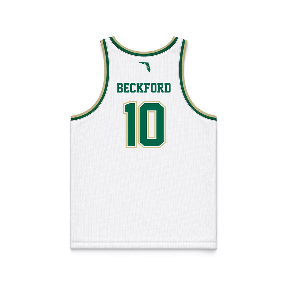 USF - NCAA Men's Basketball : Tristan Beckford - Basketball Jersey-1