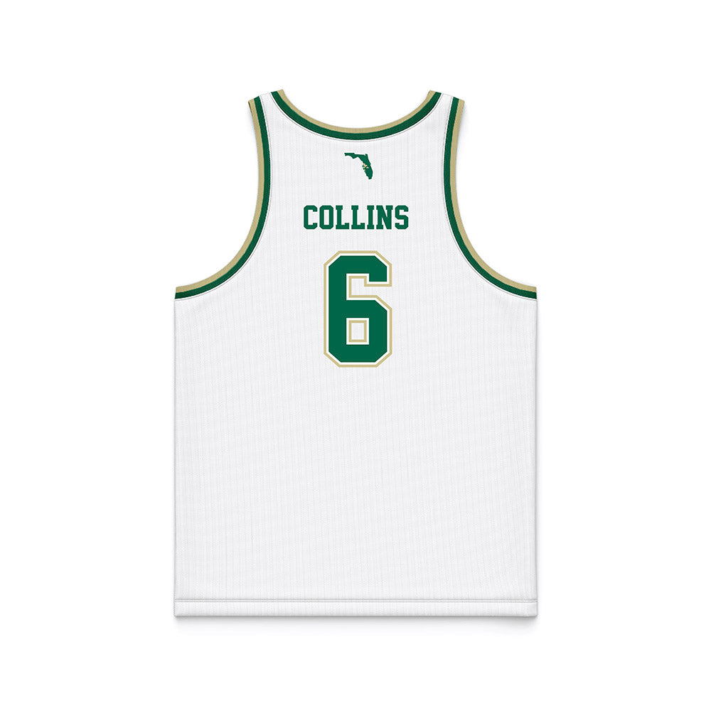 USF - NCAA Men's Basketball : Daimion Collins - Basketball Jersey-1