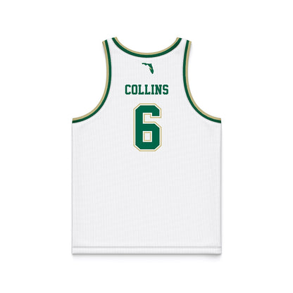 USF - NCAA Men's Basketball : Daimion Collins - Basketball Jersey-1