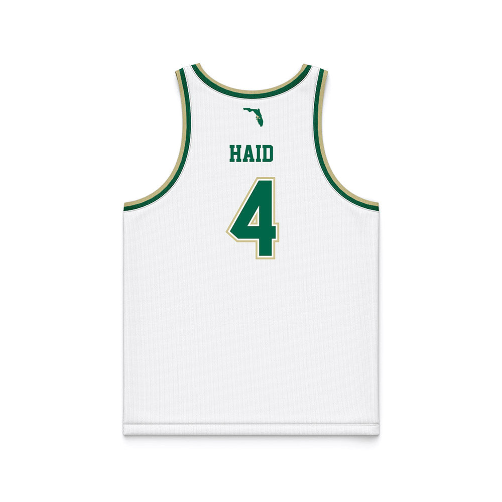 USF - NCAA Men's Basketball : Devin Haid - Basketball Jersey-1
