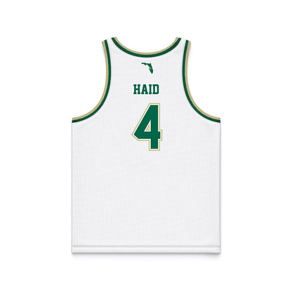 USF - NCAA Men's Basketball : Devin Haid - Basketball Jersey-1
