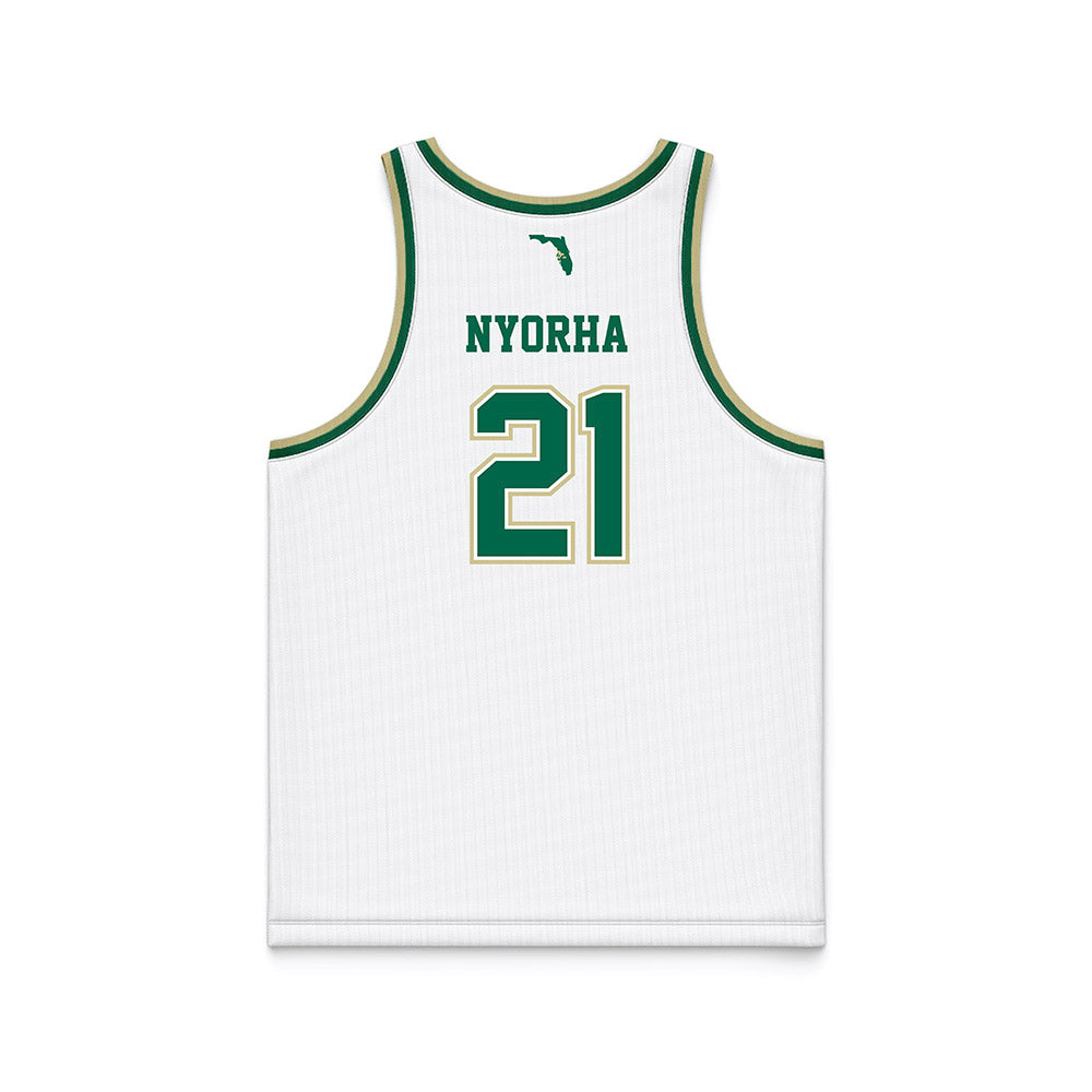 USF - NCAA Men's Basketball : Adriel Nyorha - Basketball Jersey-1