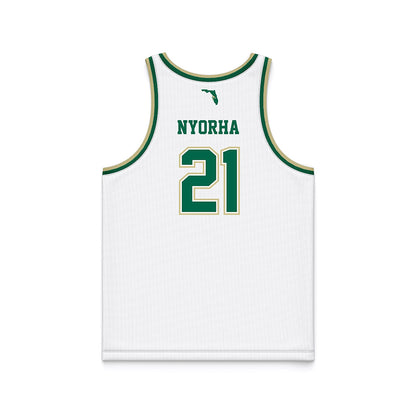 USF - NCAA Men's Basketball : Adriel Nyorha - Basketball Jersey-1