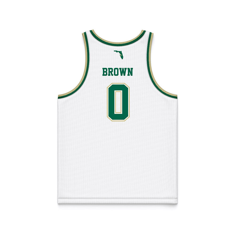 USF - NCAA Men's Basketball : Xavier Brown - Basketball Jersey-1