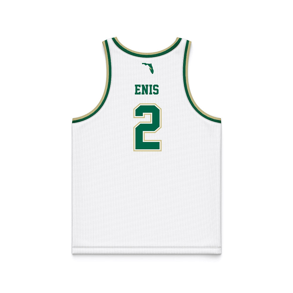 USF - NCAA Men's Basketball : Wes Enis - Basketball Jersey-1