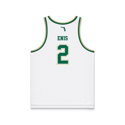 USF - NCAA Men's Basketball : Wes Enis - Basketball Jersey-1