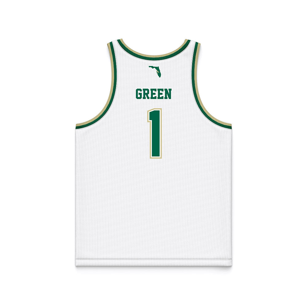 USF - NCAA Men's Basketball : DeAnte Green - Basketball Jersey-1
