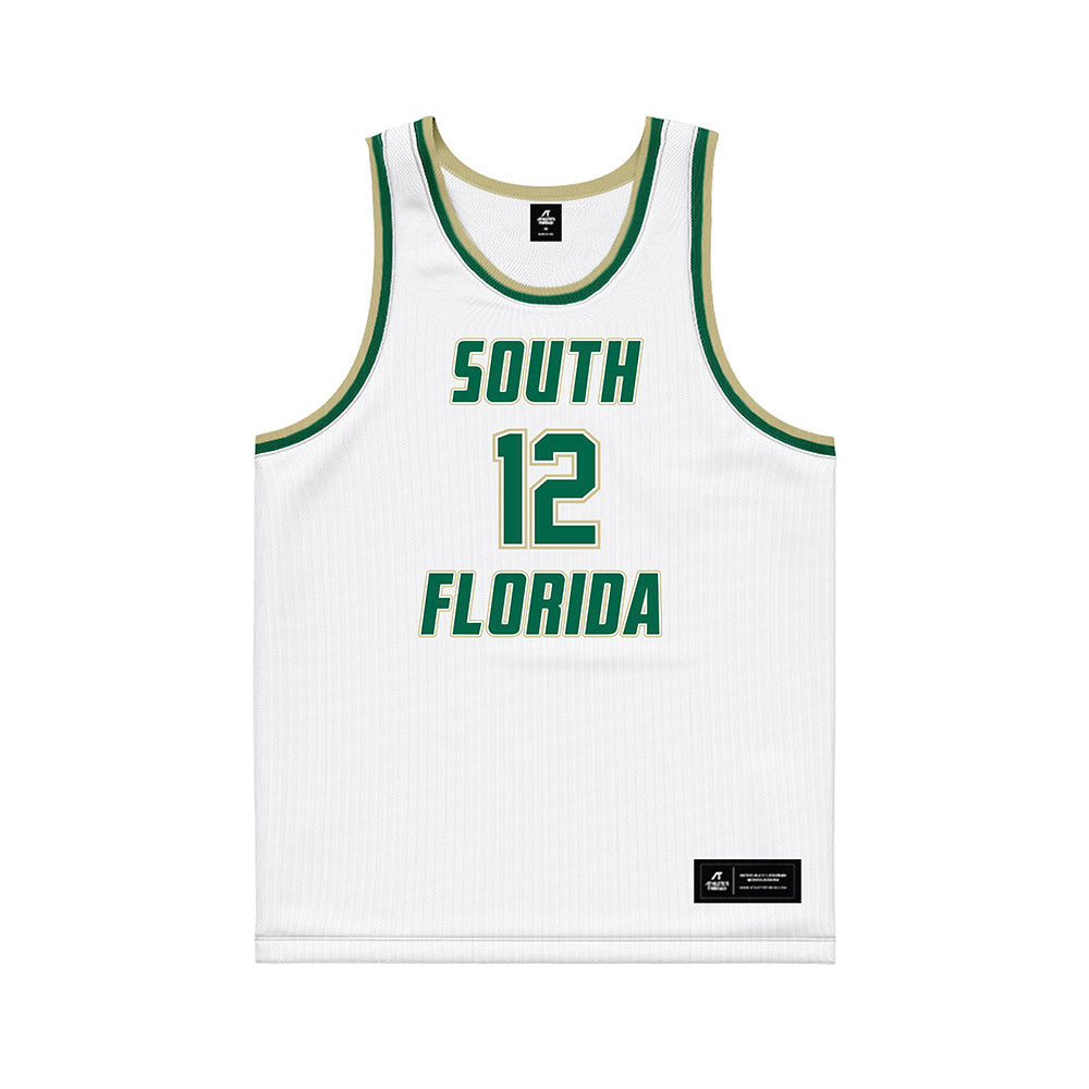 USF - NCAA Men's Basketball : Richard Goods - Basketball Jersey-0