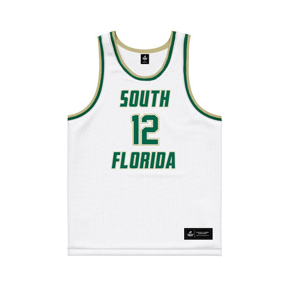 USF - NCAA Men's Basketball : Richard Goods - Basketball Jersey-0