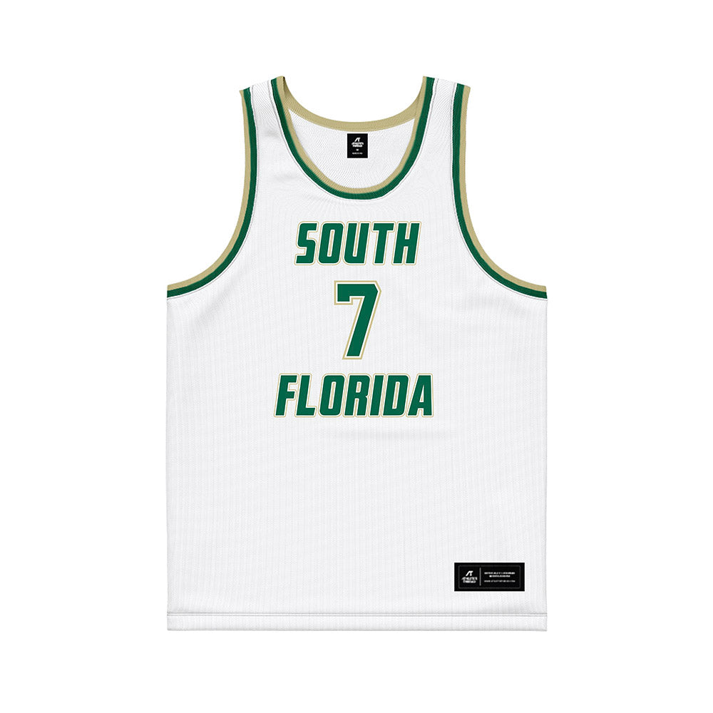 USF - NCAA Men's Basketball : Jayden Johnson - Basketball Jersey-0