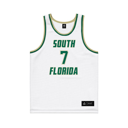 USF - NCAA Men's Basketball : Jayden Johnson - Basketball Jersey-0