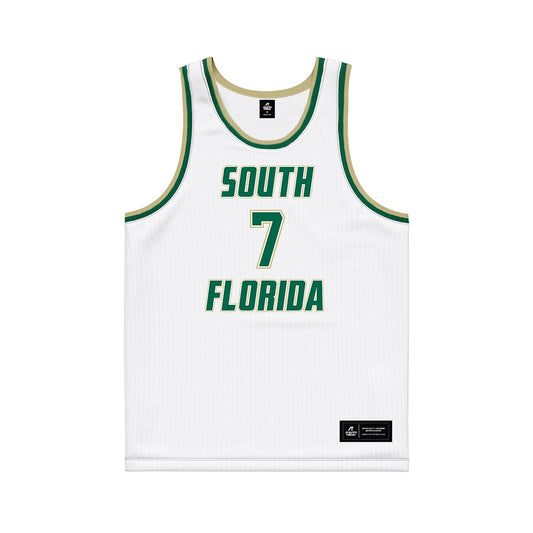 USF - NCAA Men's Basketball : Jayden Johnson - Basketball Jersey-0