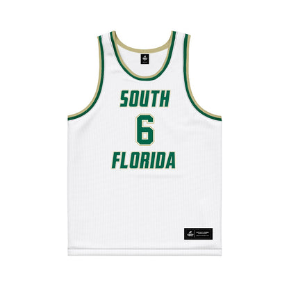 USF - NCAA Men's Basketball : Daimion Collins - Basketball Jersey-0