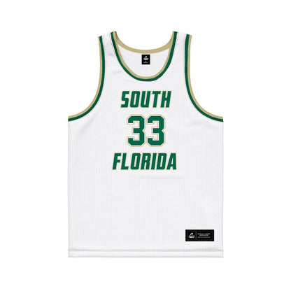 USF - NCAA Men's Basketball : Donovan Waleskowski - Basketball Jersey-0