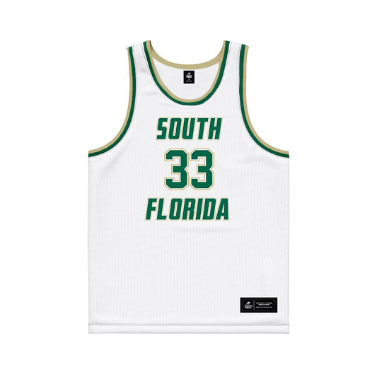 USF - NCAA Men's Basketball : Donovan Waleskowski - Basketball Jersey-0