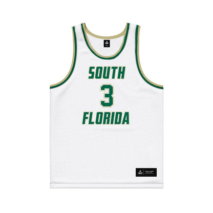USF - NCAA Men's Basketball : Isaiah Jones - Basketball Jersey-0
