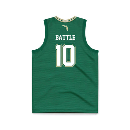 USF - NCAA Women's Basketball : Edyn Battle - Basketball Jersey-1