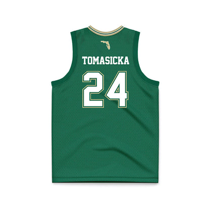 USF - NCAA Women's Basketball : Raina Tomasicka - Basketball Jersey-1