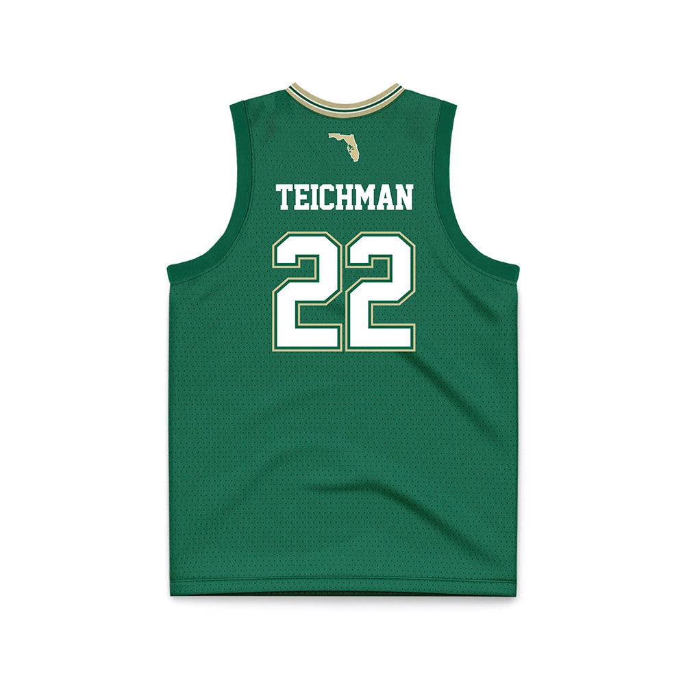 USF - NCAA Women's Basketball : Lee Teichman - Basketball Jersey-1