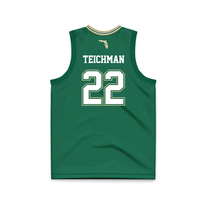 USF - NCAA Women's Basketball : Lee Teichman - Basketball Jersey-1