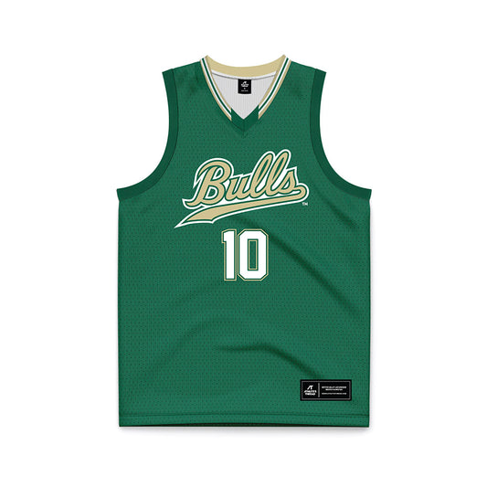 USF - NCAA Women's Basketball : Edyn Battle - Basketball Jersey-0