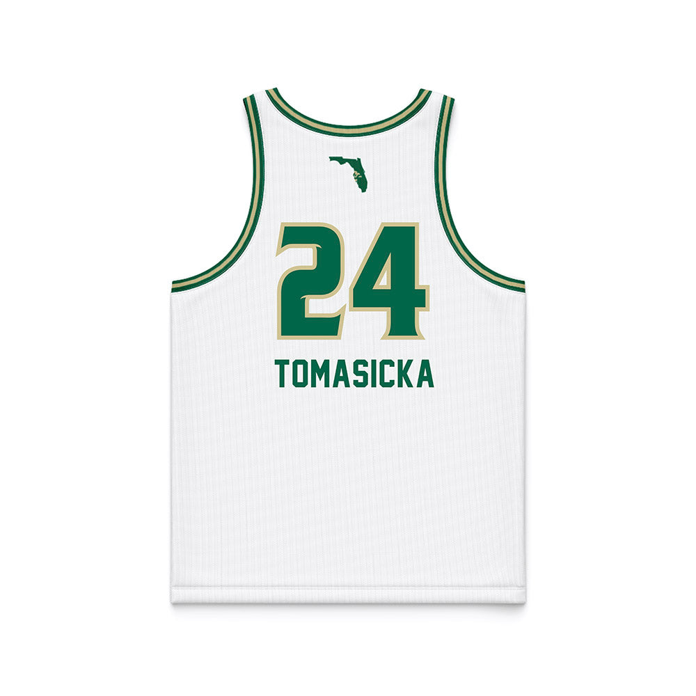 USF - NCAA Women's Basketball : Raina Tomasicka - Basketball Jersey-1