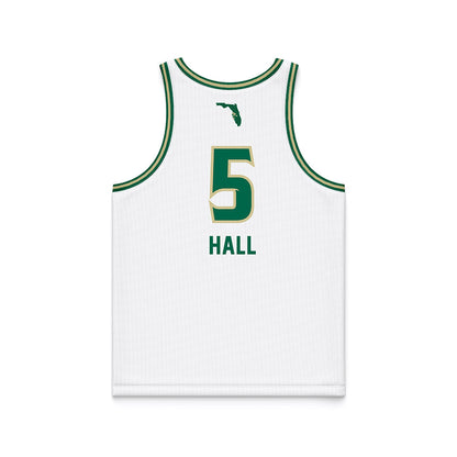 USF - NCAA Women's Basketball : Brooklyn Hall - Basketball Jersey-1