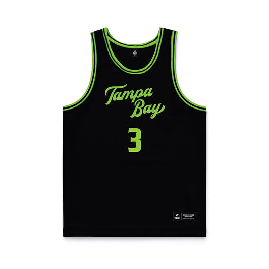 USF - NCAA Women's Basketball : Serenity Hardy - Black Basketball Jersey-0
