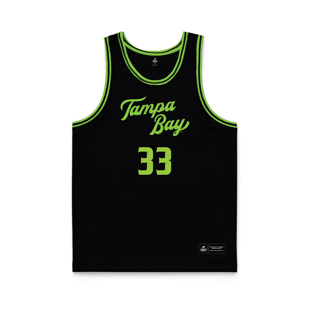 USF - NCAA Women's Basketball : Katsiaryna Novik - Black Basketball Jersey-0