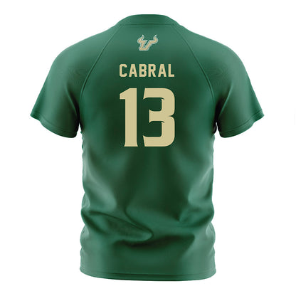 USF - NCAA Women's Soccer : Sophia Cabral - Soccer Jersey-1