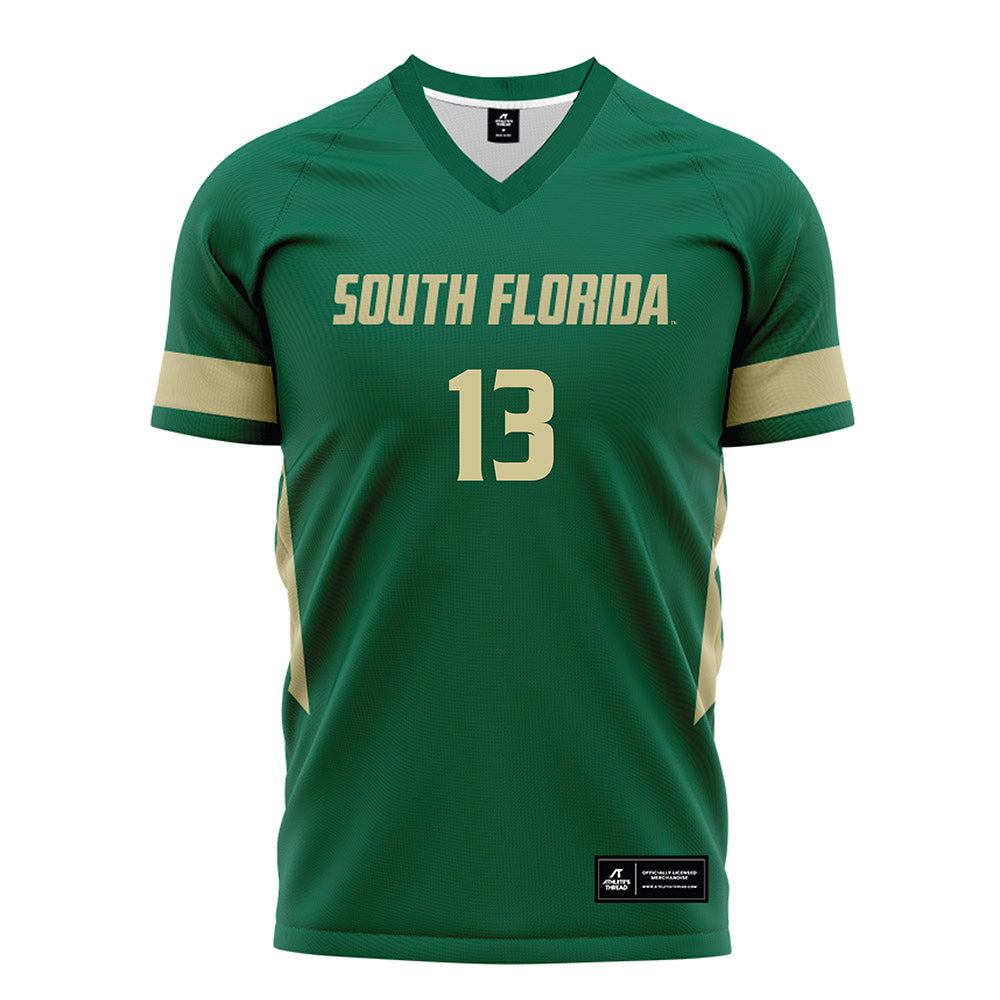 USF - NCAA Women's Soccer : Sophia Cabral - Soccer Jersey-0