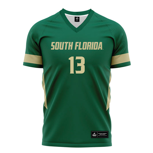 USF - NCAA Women's Soccer : Sophia Cabral - Soccer Jersey-0