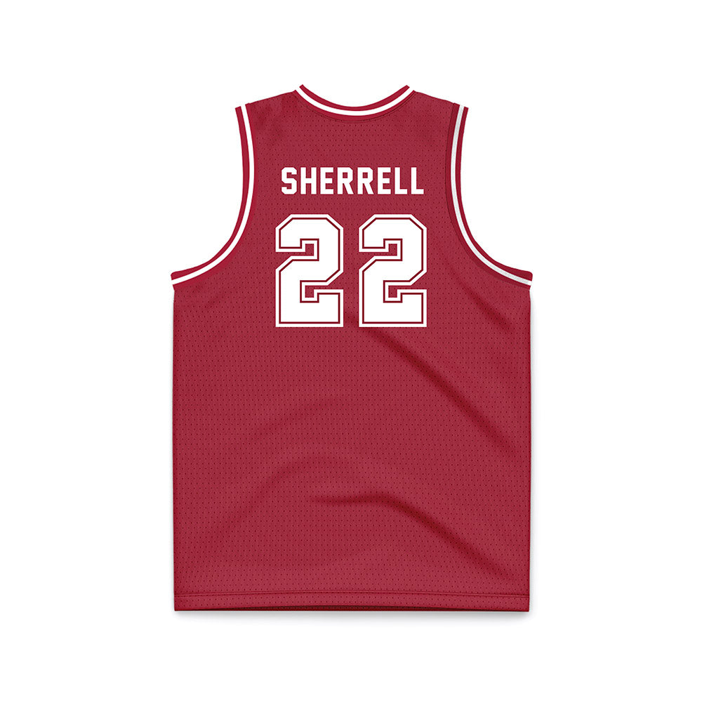 Alabama - NCAA Men's Basketball : Aiden Sherrell - Crimson Basketball Jersey-1
