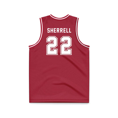 Alabama - NCAA Men's Basketball : Aiden Sherrell - Crimson Basketball Jersey-1