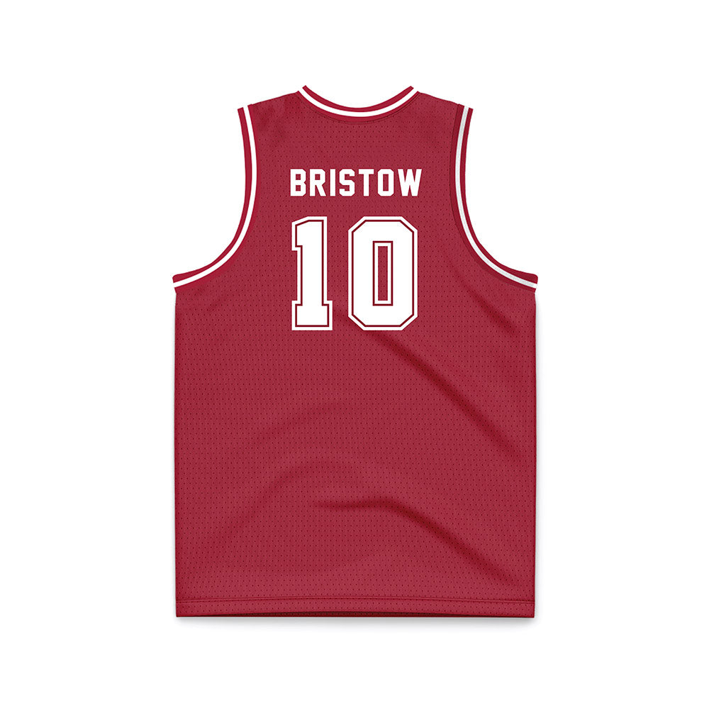 Alabama - NCAA Men's Basketball : Keitenn Bristow - Crimson Basketball Jersey-1
