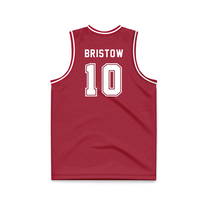 Alabama - NCAA Men's Basketball : Keitenn Bristow - Crimson Basketball Jersey-1