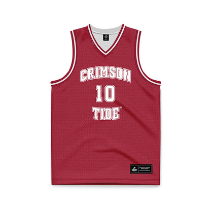 Alabama - NCAA Men's Basketball : Keitenn Bristow - Crimson Basketball Jersey-0