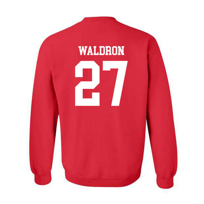 Jax State - NCAA Baseball : Taylor Waldron - Classic Shersey Crewneck Sweatshirt-1