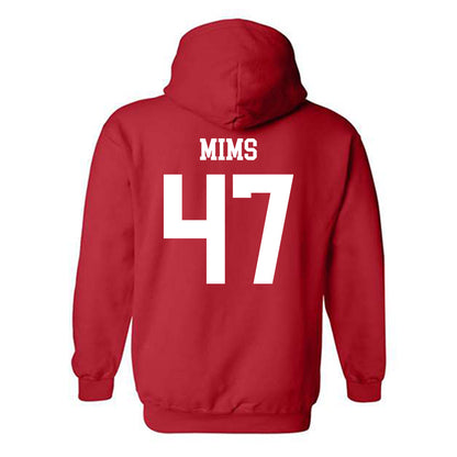 Jax State - NCAA Football : Corbet Mims - Classic Shersey Hooded Sweatshirt-1